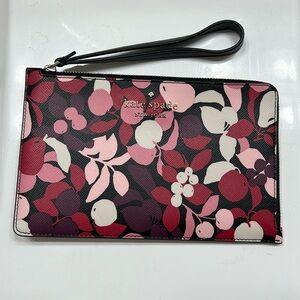 Kate Spade Floral Wristlet